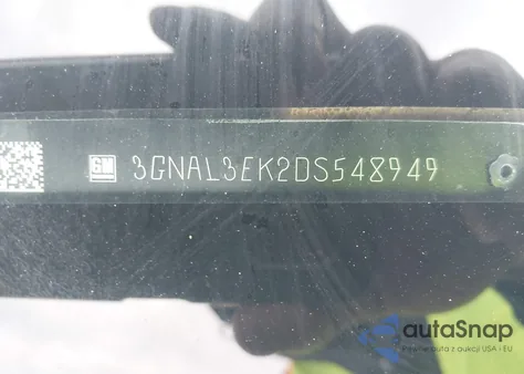 2013 Chevrolet Captiva Sport Lt from USA, damaged, VIN 3GNAL3EK2DS548949